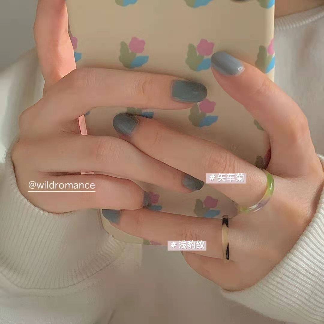 韩版ins风醋酸透明戒指 韩国复古几何彩色指环 糖果不开口戒