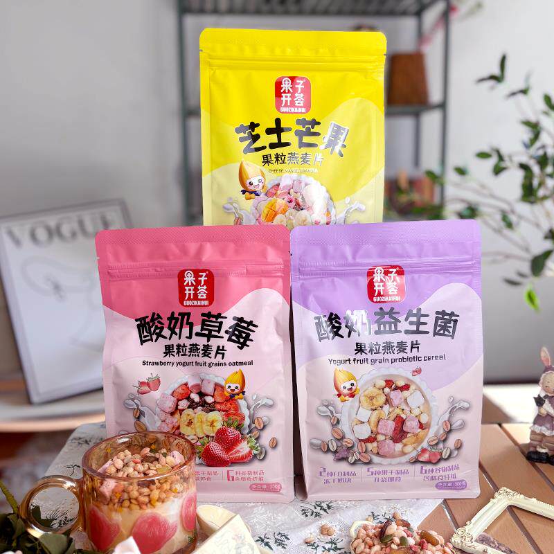 新日期果粒燕麦片300g芝士