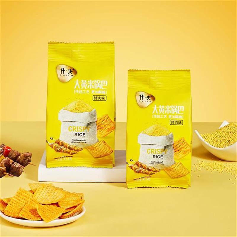 新货什夫大黄米锅巴东北粗