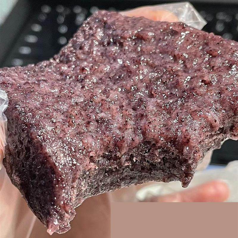 新货味蒸斋黑米糕紫米糕软