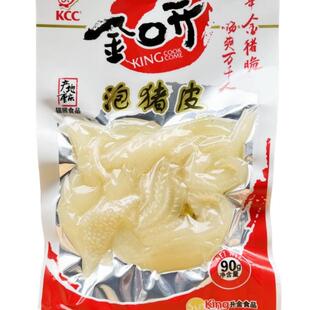 新货金口开金猪脆猪皮泡椒猪肉皮90g休闲酸辣小吃零食品山椒味小