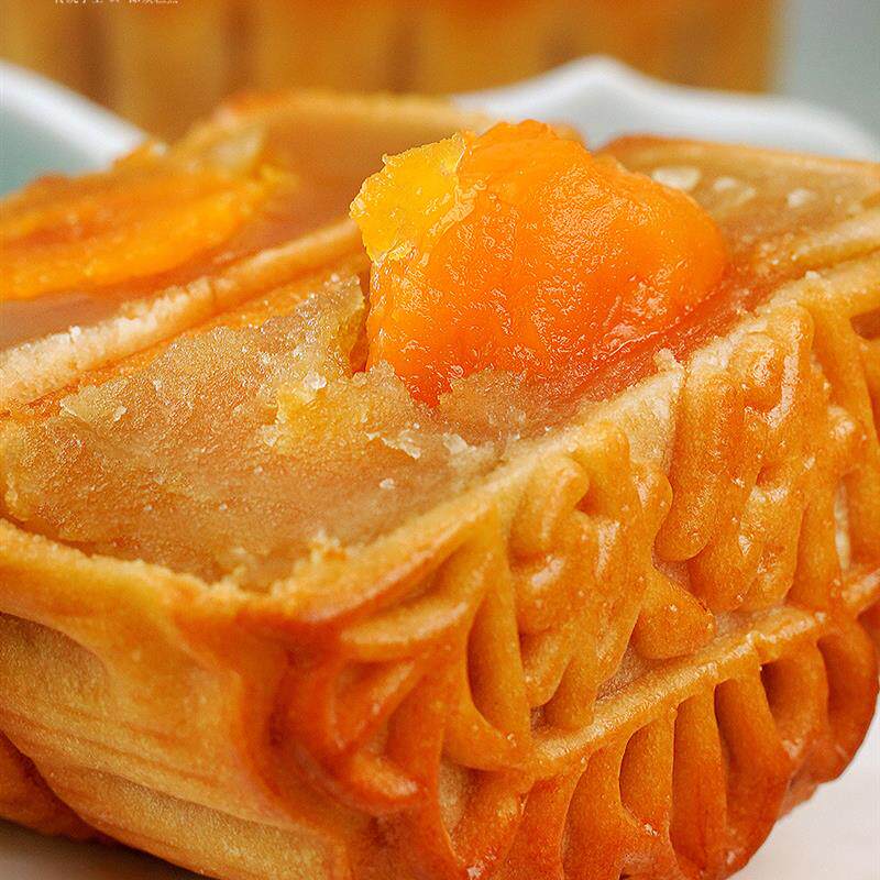 中秋粤式经典月饼叉烧肉黄