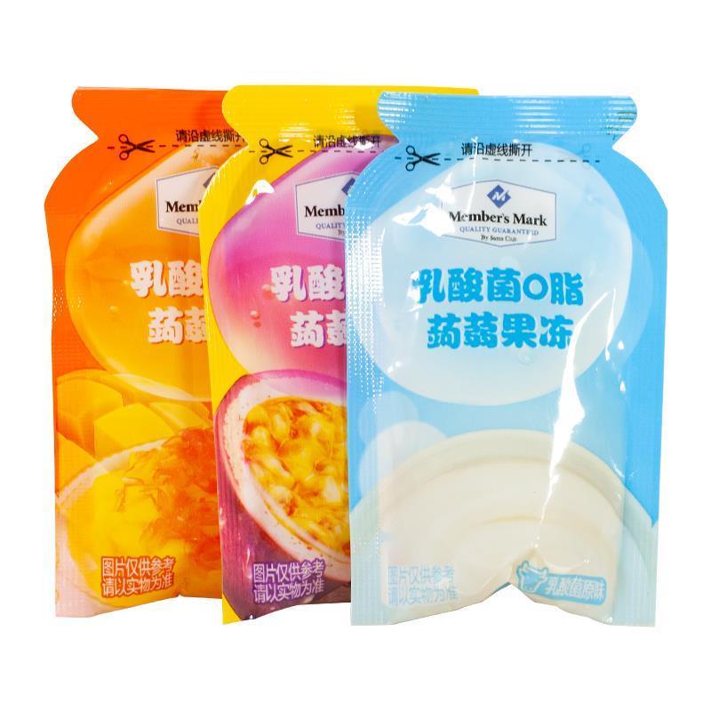 新货乳酸菌0脂蒟蒻果冻0卡