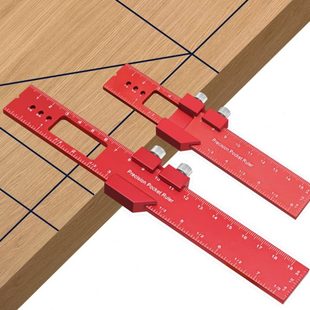 铝合金定位尺木工标尺划线尺角度尺16 30cm量规量具DIY工具