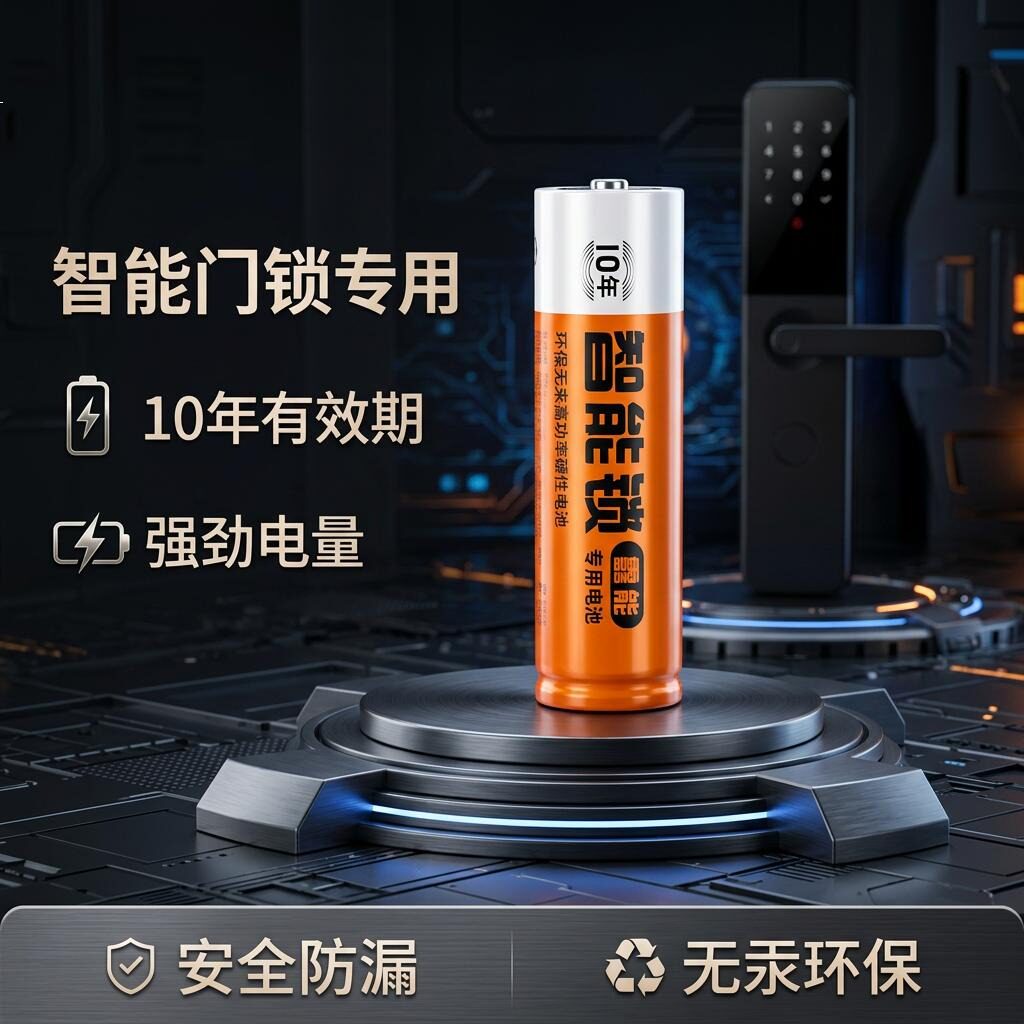 鑫能5号碱性1.5V门锁专用电池