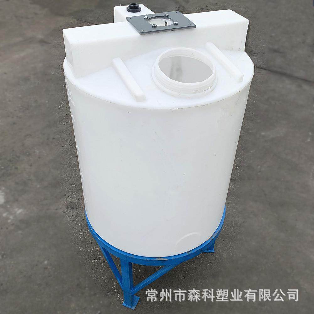 1吨锥底加药桶1000l加药箱计量加药搅拌桶带电机加药罐