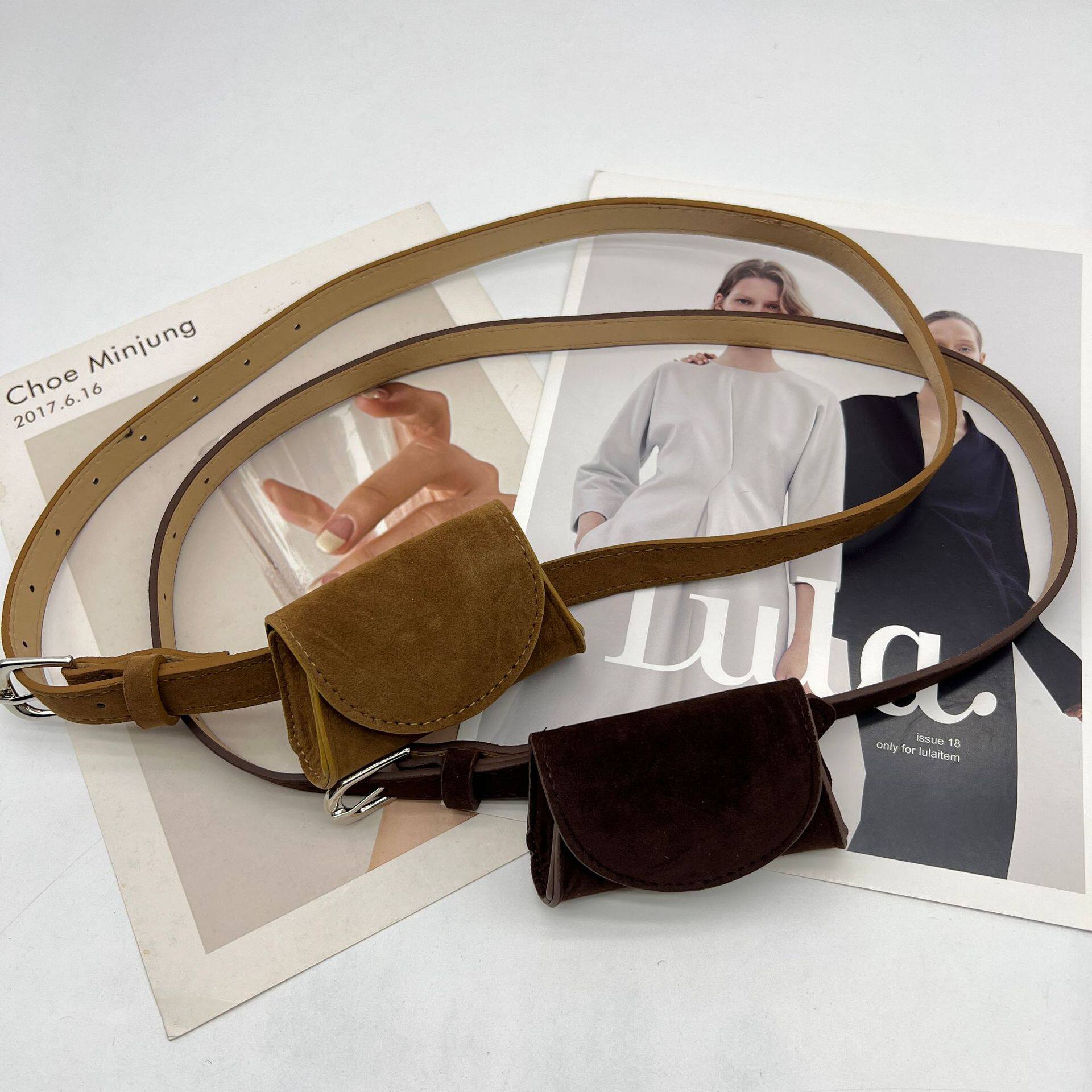 韩国东大门ins风腰包女 时尚百搭叠穿配饰迷你腰带包可配裙子裤子