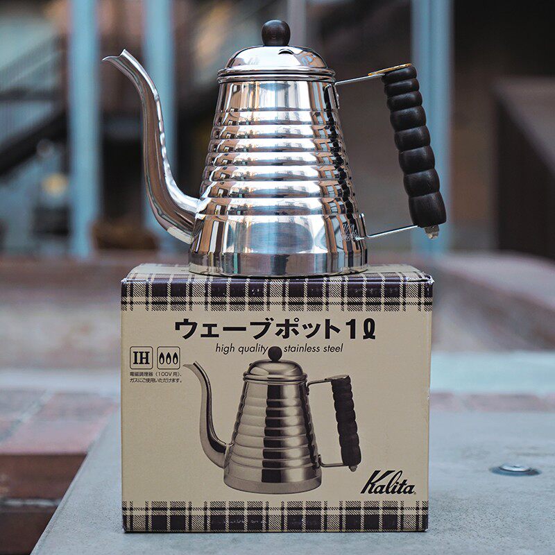 日本kalita鹤嘴壶手冲咖啡壶细口壶长嘴煮咖啡煮奶茶壶挂耳鹅颈壶