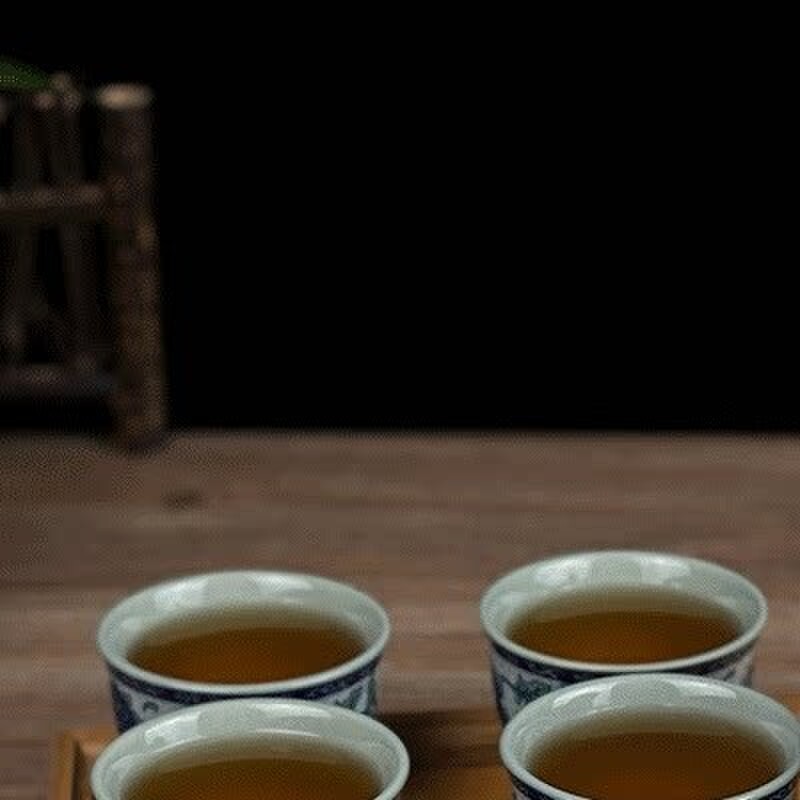 青花瓷功夫茶具组合套装釉中彩家用带过过滤网复古泡茶壶简约茶具