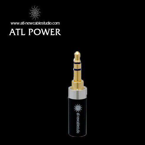 台湾 ATL P-3.5G-06-H 加长 镀金 发烧级 3.5耳机插头 入线6MM