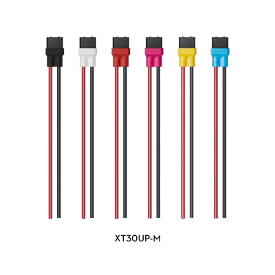 Flywoo XT30UP 定制款 防断线 易插拔 公头 FPV 延长线