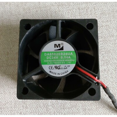 DA05020B24UA/UR 5020 24V 0.14A 5cm/厘米 变频器工控机散热风扇