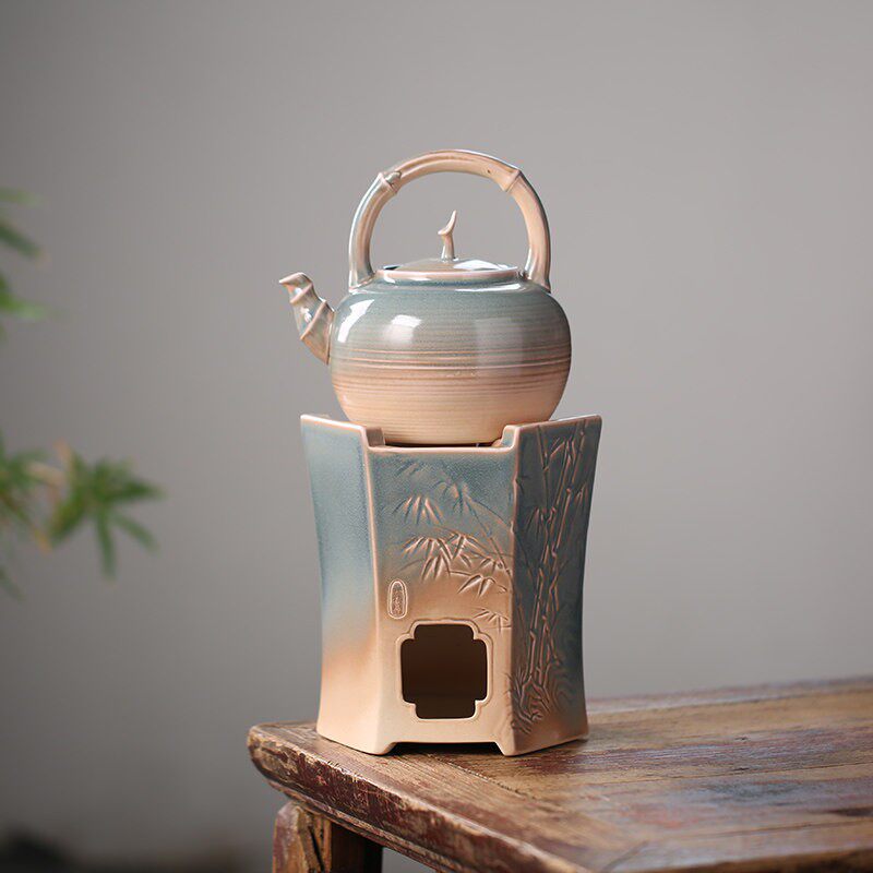 炭炉底煮茶炉烧水煮茶炭电两用陶炉风炉功夫泡茶炉提梁大容量烧水