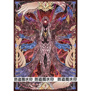 游戏王卡套百臂之手不可见之手SP22保护牌套镭射闪套官套尺寸现货