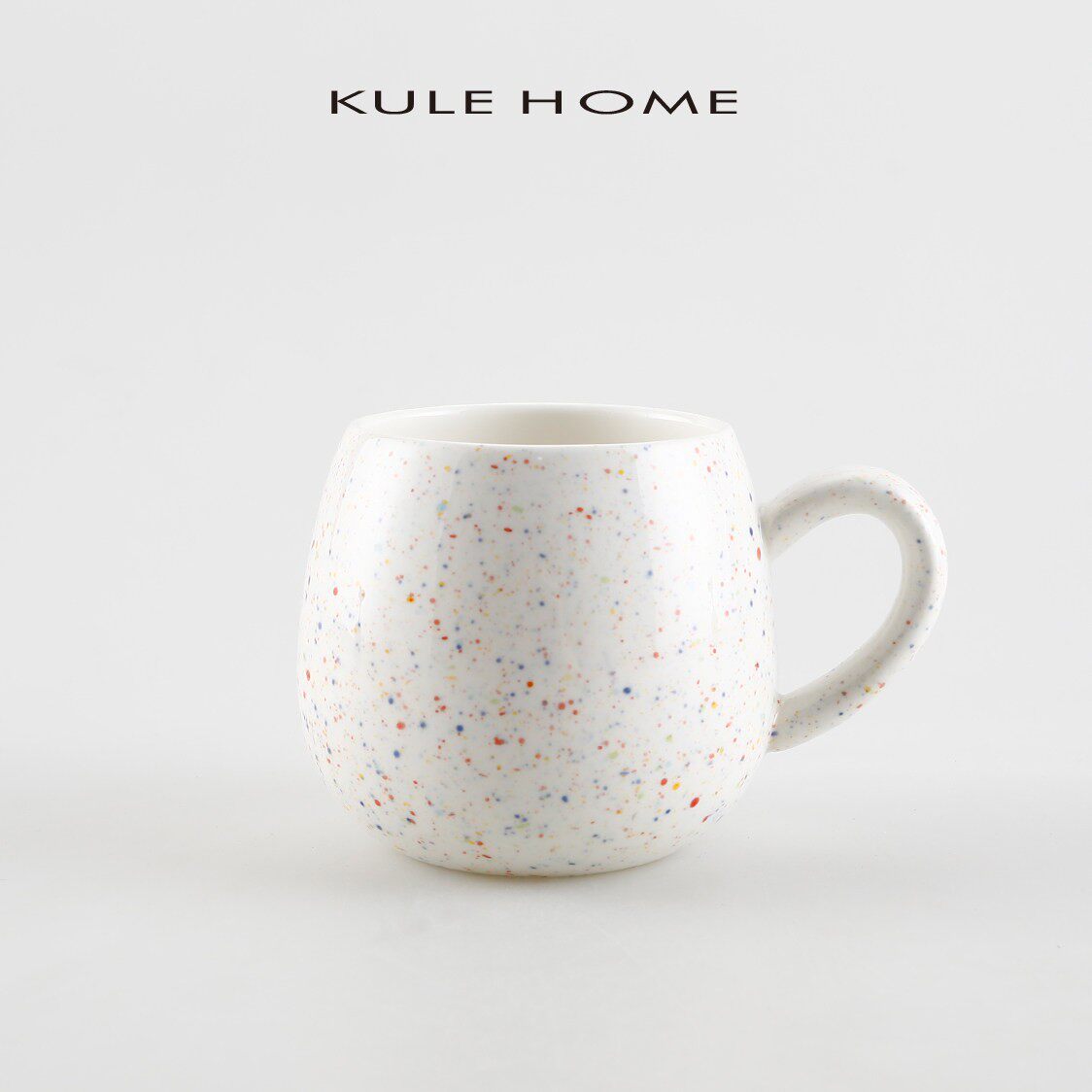 KULE HOME 创意简约陶瓷杯子马克杯水杯宾馆客房茶杯咖啡杯奶茶杯