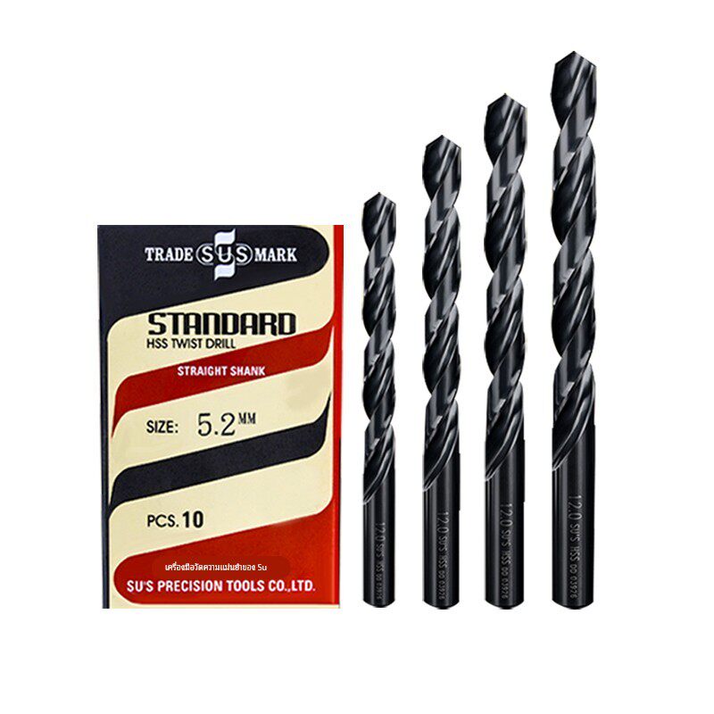 原装进口SUS苏氏钻头直柄麻花钻头打孔钢铁超硬 不锈钢专用钻