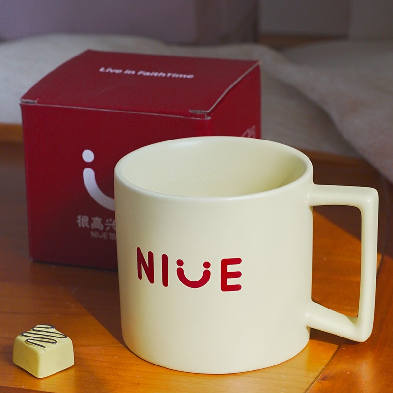 FaithTime大容量简约咖啡杯牛奶早晨杯子陶瓷水杯马克杯创意男女