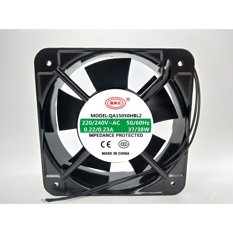 鑫枫达 QA15050HBL2 轴流风机 15CM 220V散热风扇150*150*50