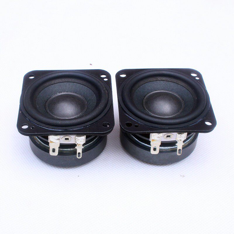 2寸喇叭8欧10W5W圆形橡皮边数字蓝牙小音箱音响配件机器55MM喇叭