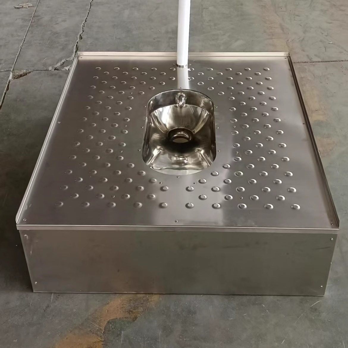 不锈钢蹲便器一体式蹲坑厕所可移动卫生间侧排后排蹲便器可定制