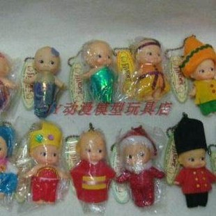 正版KEWPIE 丘比娃娃 天使 世界系列 模型 人偶 挂件 吊饰 锁匙扣