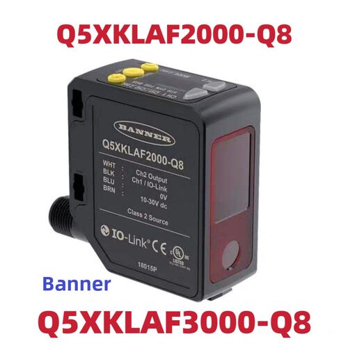 原装BANNER邦纳Q5XKLAF2000-Q8激光测距传感器Q5XKILAF3000-Q8