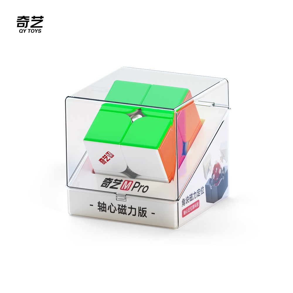 奇艺Mpro二阶磁力魔方竞速比赛速拧2阶轴心磁力定位益智玩具顺滑图片