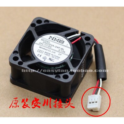 04020VA-24P-BL全新NMB 24V 0.13A 06025SA-24Q安川风扇AFB0624MB