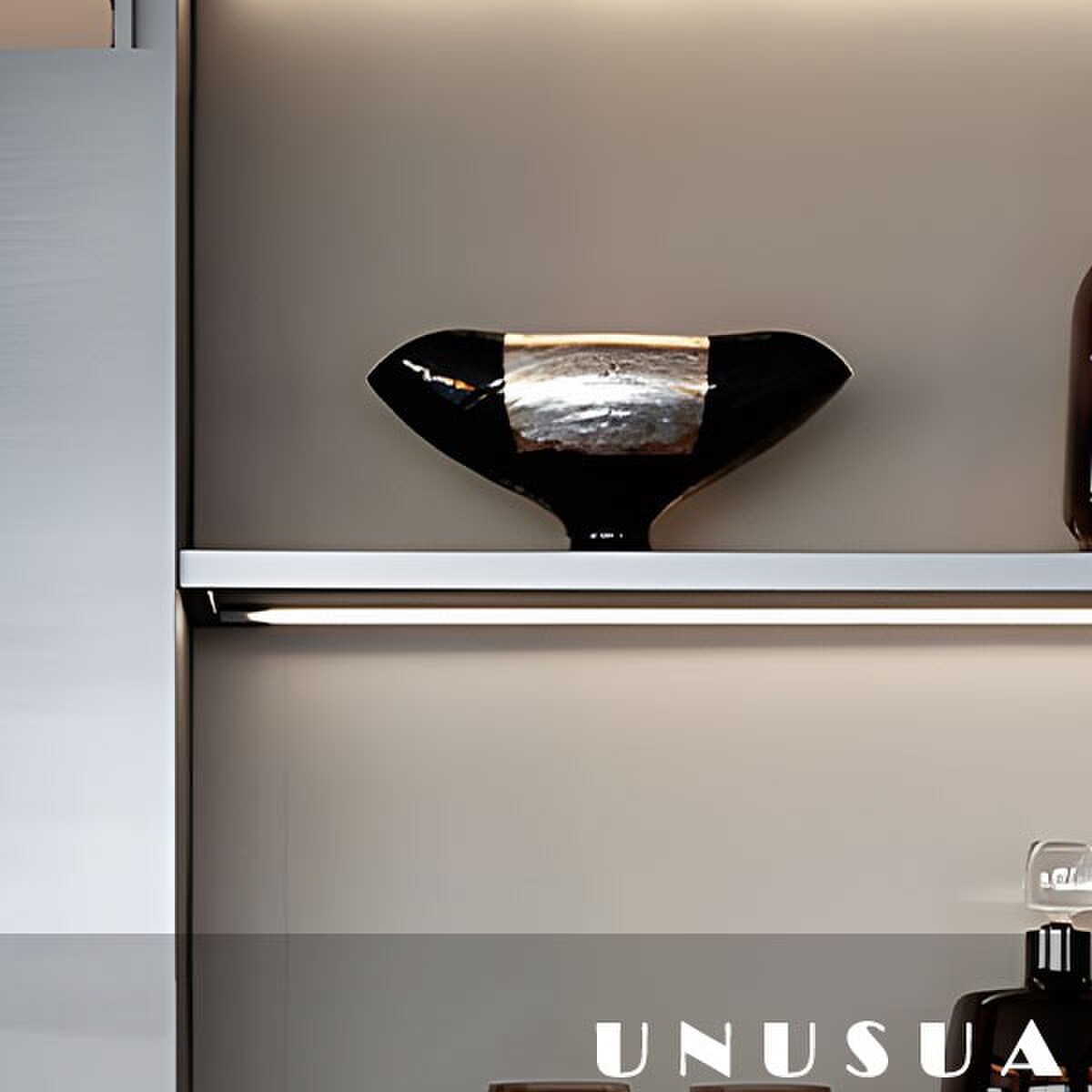 UNUSUAL 现代样板间酒柜软装摆件售楼处客厅柜搭配酒杯酒具装饰品