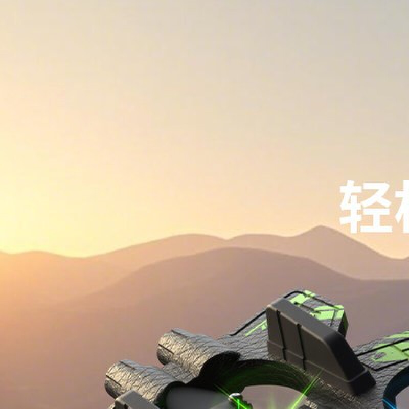 带陀螺仪悬停耐摔迷你遥控战斗机特技翻滚航模四轴无人机男孩礼物