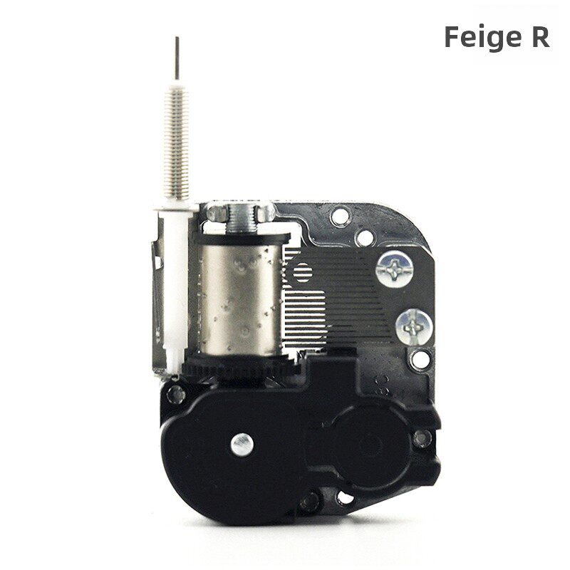 韵升18音发条音乐盒机芯带刹车功能旋转软轴diy八音盒配件DIY