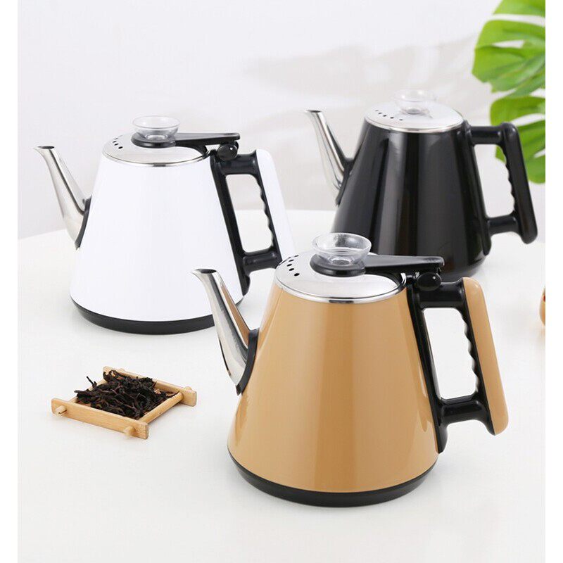 全新升级立式冷热家用茶炉茶吧机自动不锈钢防烫手包胶烧水壶单个