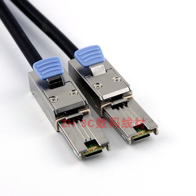 全新SFF8088-SFF8088(MINI SAS26P对MINI SAS26P)连接线1米2米3米