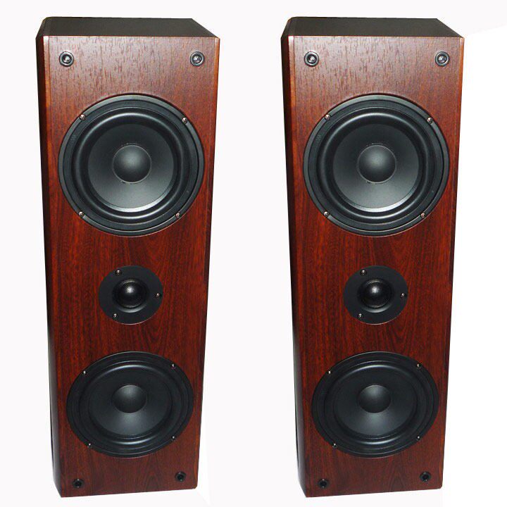 双5寸中置音箱 双低音 Hifi中环箱 中置音响 被动音箱 音柱回音壁