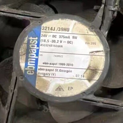 全新风扇德国 3214J/39HU 24V DC 375mA 9W 9cm变频器散热风扇