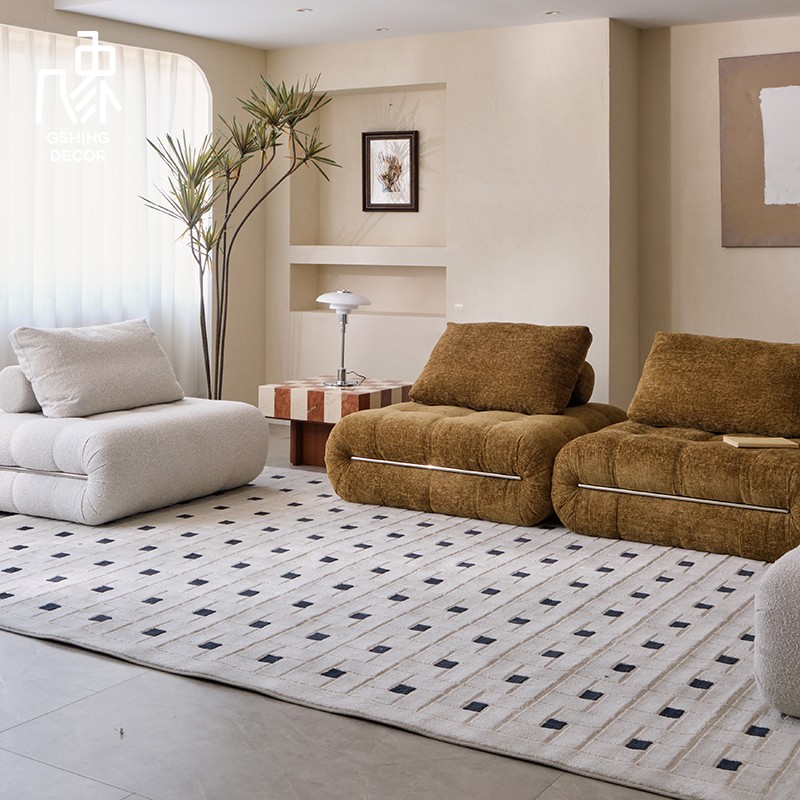 几象悠立方现代简约北欧客厅模块自由组合小户型方块布艺直排沙发