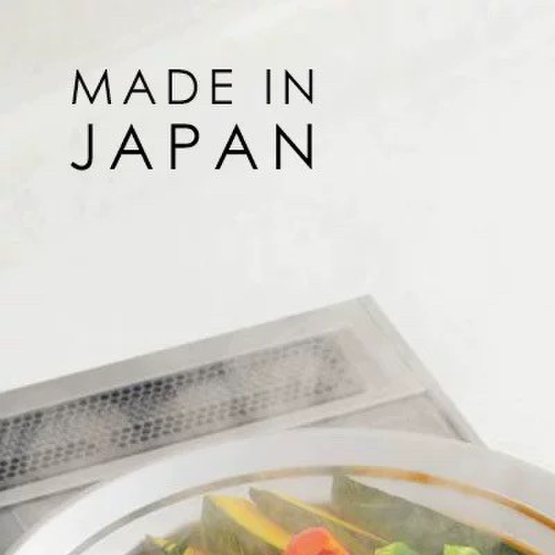 日本制造吉川304不锈钢蒸笼蒸屉飞碟蒸盘雪平锅蒸笼蒸格带盖蒸架