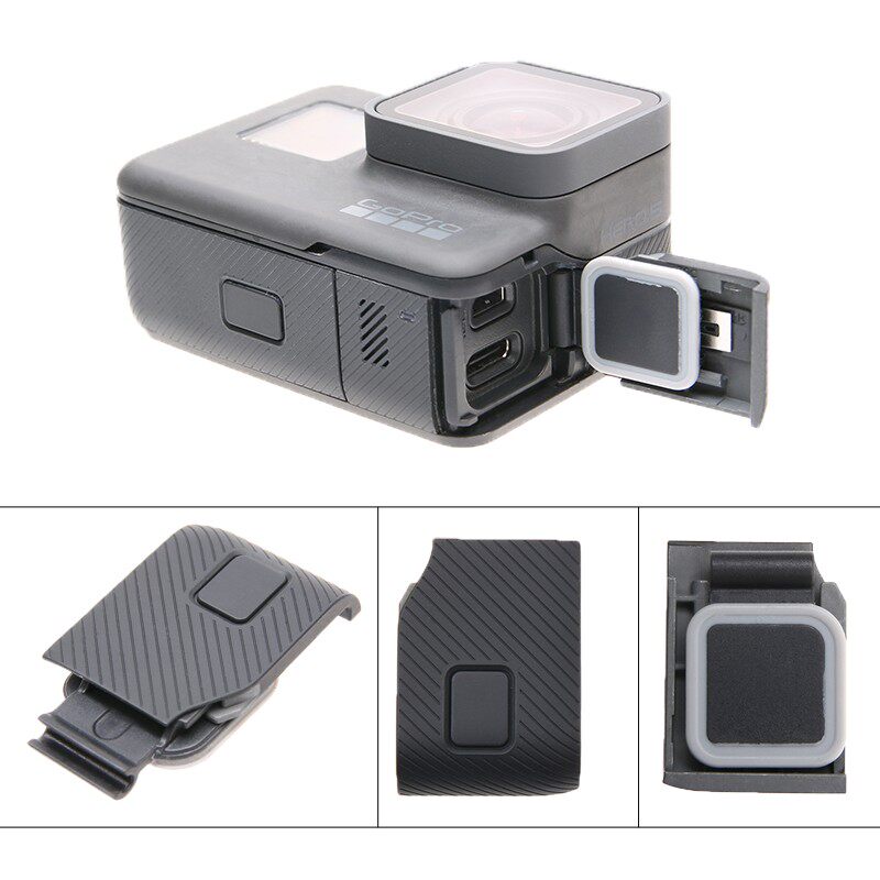 For gopro hero7/6/5 black防水侧盖充电盖子USB数据盖子HDMI盖
