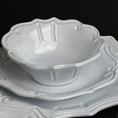 [YURUUI设计师]意大利VBC CASA 复古黑陶巴洛克酸奶碗沙拉盘杯