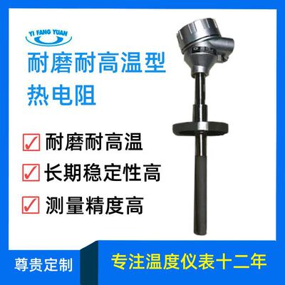 厂家直供 耐磨耐高温耐腐蚀型热电阻温度计 精度高稳定性高热电阻