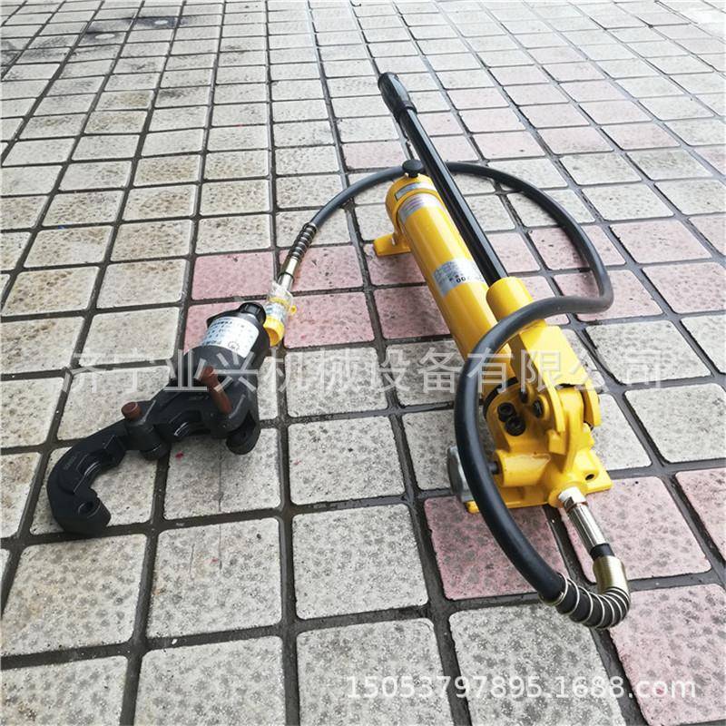 DN50液压压管工具卡压钳 压管钳 水暖阀门钳卡 手动液压卡压钳