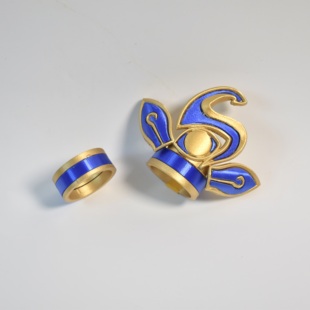 现货 王者荣耀孙权发冠cos道具头饰全套孙权发冠孙权弓箭cos道具