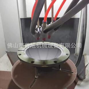 转盘式自动喷砂机球形模具喷砂机转台式喷砂机