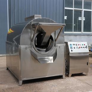 大型电磁炒药机全自动商用滚筒炒药机可自动控温控时电磁炒药机