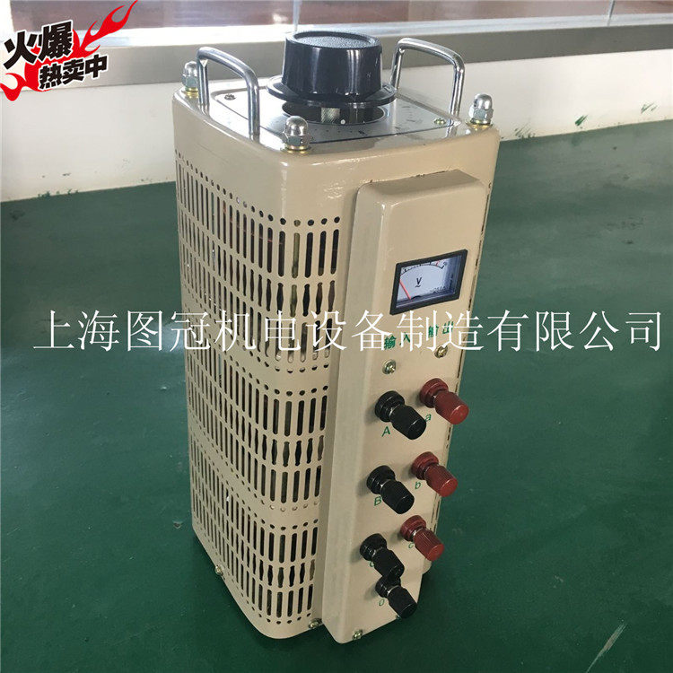 TDGC2-10KVA10KW单相接触式调压器220V/0-300可调特殊每秒2V