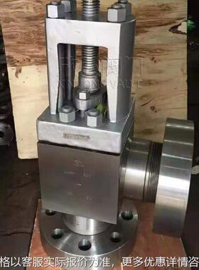 J44Y高压角式截止阀 波纹管 现货 切断 低温 阀门