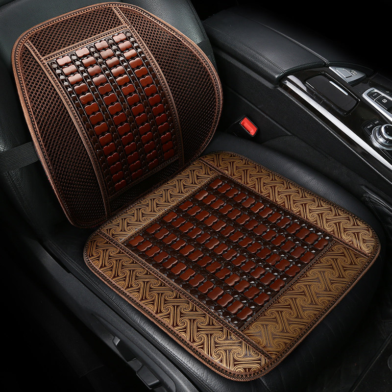 汽车坐垫夏季凉垫单片夏天透气竹片货车小车竹凉席座垫单个主驾驶