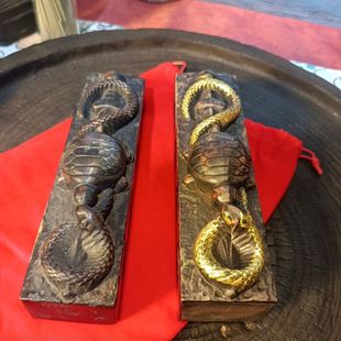 雷击枣木惊堂木龙龟八卦玄武雷击木镇坛木镇尺醒木老旧物件款式