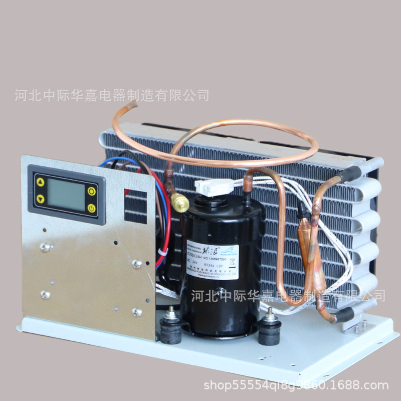 LT35C微型压缩机组直流冷凝机组小制冷机组R134a24V帐篷空调外机