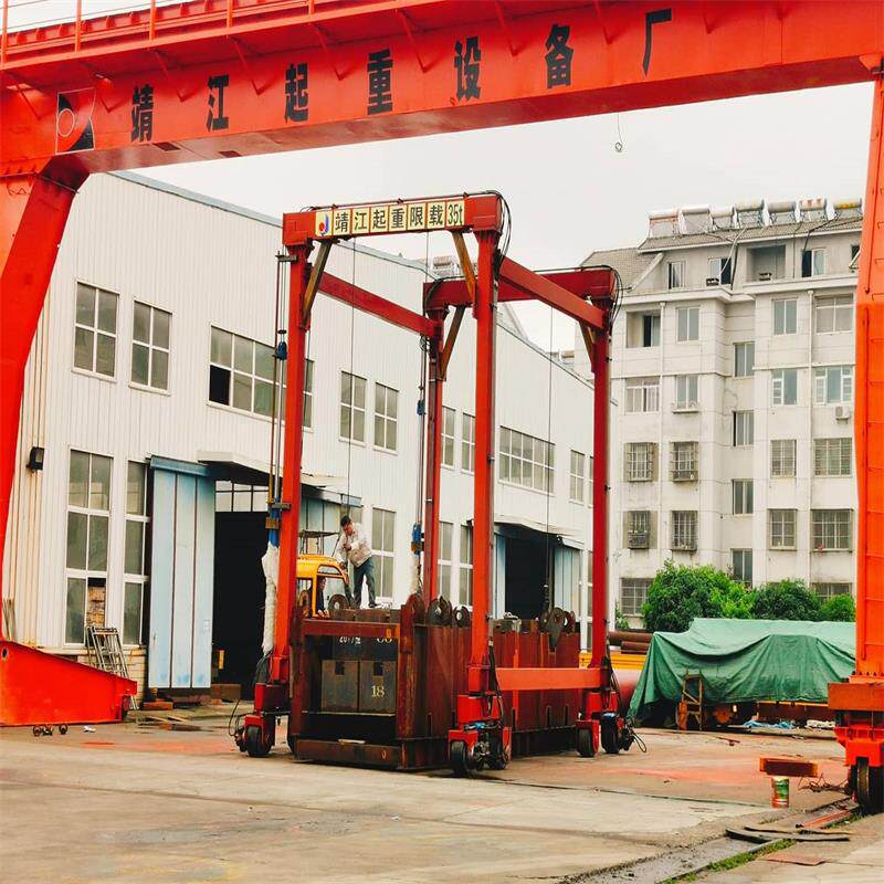 南通 集装箱运转用轮胎吊  移动式龙门吊 港口用   10t20t30t60t